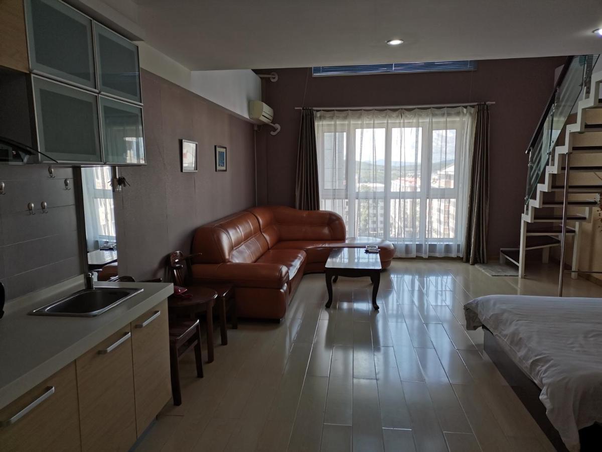 Fubang Hotel Apartment Suifenhe Bagian luar foto